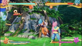 DBFZ Goku Black 214H Teleport Combos [upl. by Aekin546]