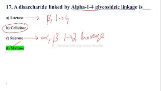 TestCarbohydrates amp Lipids Discussion by MJSChemistry with MJSppsckppscFpsc [upl. by Elagiba693]