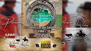 6º Rodeio Crioulo CTG Rincão da Saudade  Rio Negro PR Sábado [upl. by Aehta]