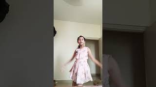 spot jennie zico cover by creative Anagha kpop dance music blackpink crazyqueen coverartist [upl. by Ravilob]