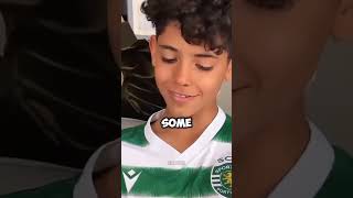 Cristiano Ronaldo Jr doesnt have a mother 🤔 [upl. by Annyahs]