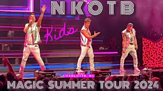 NKOTB Live 2024  KIDS  Magic Summer Tour 2024  Still Kids Album  Charlotte NC  July 27 2024 [upl. by Ansaev]