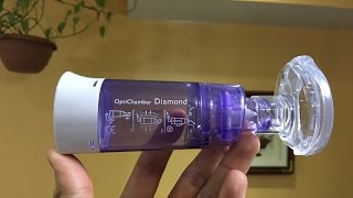 Philips OptiChamber Diamond  A MedGadget Review [upl. by Galvan504]