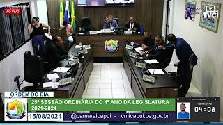 25ª SESSÃO ORDINÁRIA DO 4º ANO DA LEGISLATURA 20212024 [upl. by Rheims]