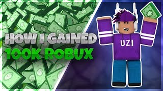 How I Got 100K Robux [upl. by Merline]