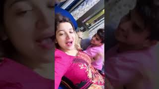 Shadab khan and shalini funny🤣baby stop😛shadabkhan couplegoals shalini [upl. by Riek]