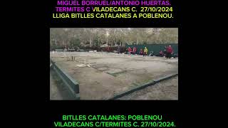 LLIGA BITLLES CATALANES POBLENOU 27102024 [upl. by Garap]