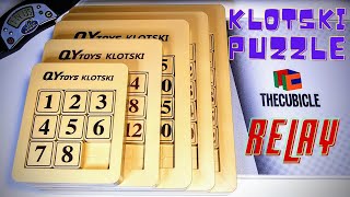 Klotski Puzzle Relay 🔥 My FAVORITE Puzzles of ALL Time [upl. by Knowle]