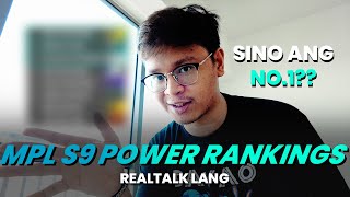 MPL S9 POWER RANKINGS  REALTALK [upl. by Nueovas828]