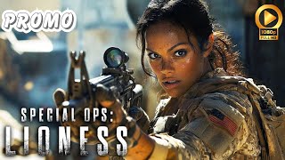 Special Ops Lioness Season 2 Trailer Release Date HD Zoe Saldana Paramount series [upl. by Gotthard]