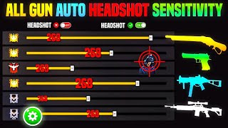 Free Fire Auto Headshot Trick 2024 Sensitivity  2gb 4gb 6gb Ram Headshot Sensitivity Setting [upl. by Noraha397]