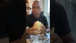 Giant Burrito challenge burrito giantfoodchallenge foodchallenge giantburrito [upl. by Boigie610]