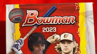 2023 Bowman Blaster opening Numbered Refractor and more baseballcards 1stBowman DruwJones [upl. by Thelma]