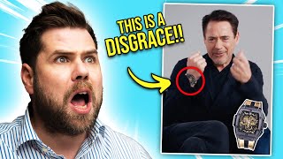 Watch Expert Reacts to Robert Downey Jrs DISGRACEFUL New Watch Unacceptable [upl. by Adrienne]