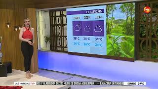 El Pronóstico Extendido con Marisol Dovala 🌤️  La chica del clima TVP [upl. by Eiralih]