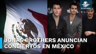 Los Jonas Brothers llegarán a México en 2024 [upl. by Cirilo]