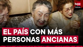 Japón rompe récord cerca del 30  de la población es de la tercera edad [upl. by Agate]