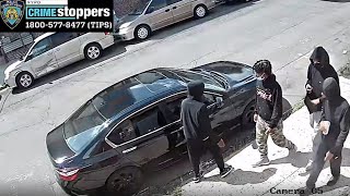 NYPD officers violent mugging connected to robbery spree Police [upl. by Arimat]