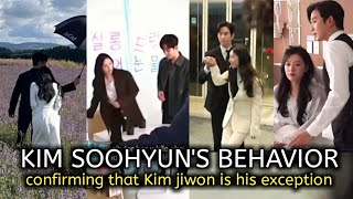 Kim soohyuns behavior confirming that Kim jiwon is his exception [upl. by Ahsimat]