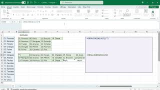 Excel  Fonctions ORGACOLS et ORGALIGNES réorganiser une ligne ou une colonne en un tableau [upl. by Tat]