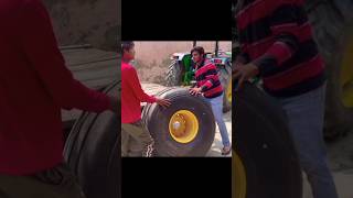 Jaat song jondeer tractor new tyres status video Nishu deshwal automobile jaatculture farming [upl. by Acemahs68]