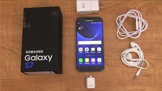 Samsung Galaxy S7 Unboxing and Impressions [upl. by Anitsyrk97]