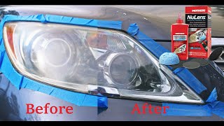 Mothers NuLens Headlight Renewal Kit Review 2019 Honda Prelude [upl. by Ttevi]