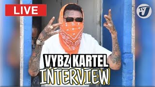 LIVE Vybz Kartel Official ER Interview With Anthony Miller [upl. by Korns928]