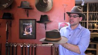 Felt Hats Instructions  Styling With Hats [upl. by Lerner]