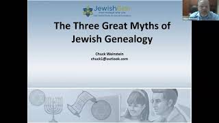 JewishGen Talks The Three Great Myths of Jewish Genealogy [upl. by Annaigroeg]