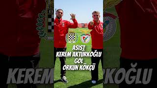 Kerem Aktürkoğlu ve Orkun Kökçü Şov Boavista  Benfica [upl. by Kohler100]