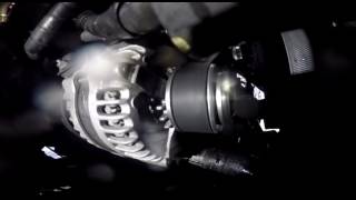 noise in alternator pulley toyota prado [upl. by Calv220]