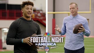 Patrick Mahomes chase for seven titles begins with daily grind FULL INTERVIEW  FNIA  NFL on NBC [upl. by Warchaw684]