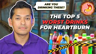 The Top 5 WORST Drinks for Heartburn – Are You Drinking These [upl. by Mackler]