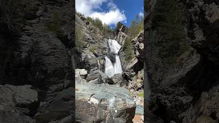 Gran Paradiso Park  the Waterfalls of Lillaz shorts [upl. by Guglielmo]