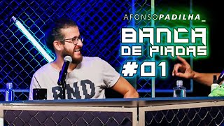 AFONSO PADILHA  eu na BANCA DE PIADAS 01 [upl. by Gunthar]