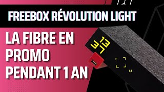 Free propose sa Freebox Revolution Light à un tarif réduit pendant un an [upl. by Lainahtan]