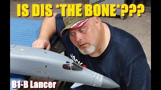 THE BONE B1B Lancer long range supersonic twin 70mm EDF RC jet bomber Unboxing [upl. by Esydnac321]