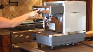 Faema E98 Compact A1 Fully Automatic Commercial Espresso Machine [upl. by Ynattir]