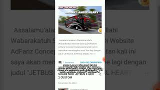 Tutorial cara download mod adfariz consep terbaru bussid tutorial [upl. by Ule]