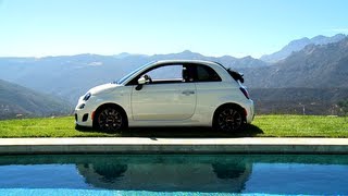 Fiat 500c GQ Edition Running Footage [upl. by Anehs]