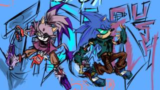 Rock it Right There Sonic Rush vs Jet Set Radio [upl. by Jew353]