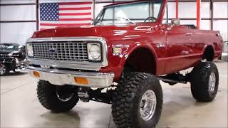 1972 Chevy k5 Blazer red [upl. by Eserehc527]