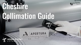 Collimating a Newtonian with a Cheshire Eyepiece  High Point Scientific [upl. by Imot]