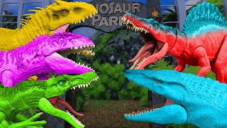 All Tambatitanis Tyrannosaurus CARNIVORES CARNOTAURUS DINOSAURamp Prehistoric Jurassic King Monsters [upl. by Ailisec]