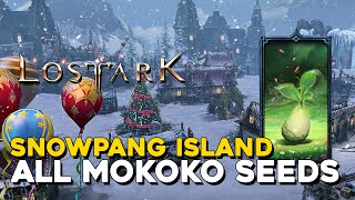 Lost Ark All Snowpang Island Mokoko Seed Locations [upl. by Brouwer]