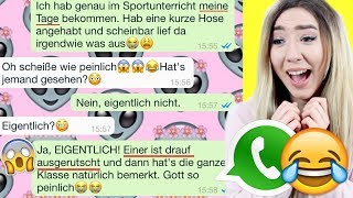 PERIODEN WHATSAPP FAILS die wirklich zum LACHEN sind [upl. by Sucramraj61]