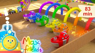 Learn Letters Chain Reactions Physics Recycling and more  7 Cartoons with Max and Friends [upl. by Coffin]