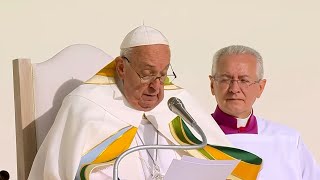 Homilía del Papa Francisco en la Misa de clausura de su visita a Bélgica [upl. by Heisel154]