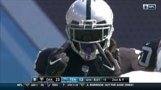 Marshawn Lynch Goes BEAST MODE on the Titans Flips Team the Middle Finger [upl. by Hoshi]